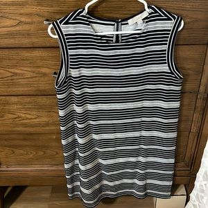 Like new LOFT striped dress